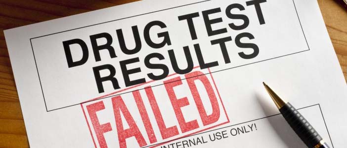 failed drug test