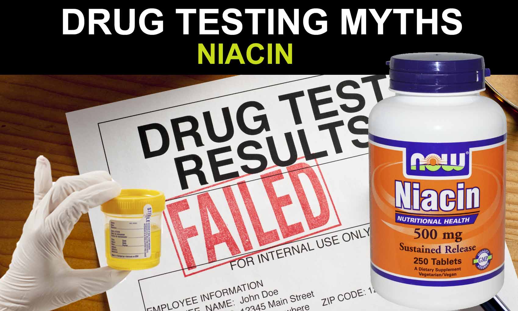 pass drug test niacin.