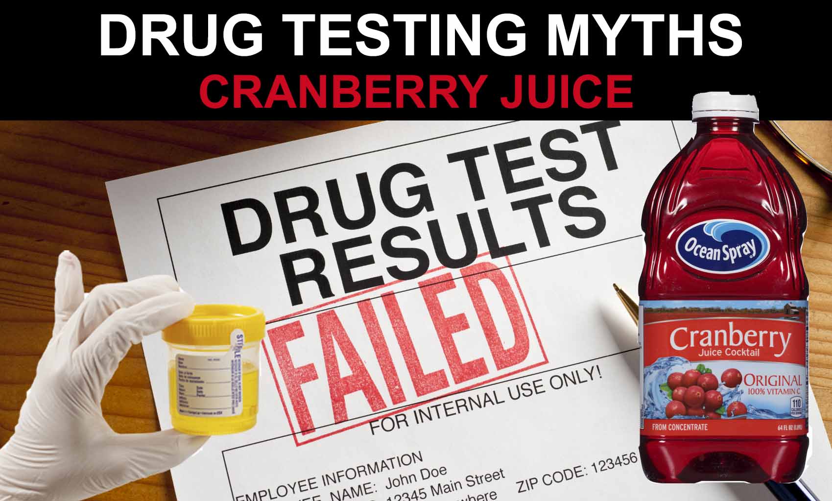 Drug test myths.