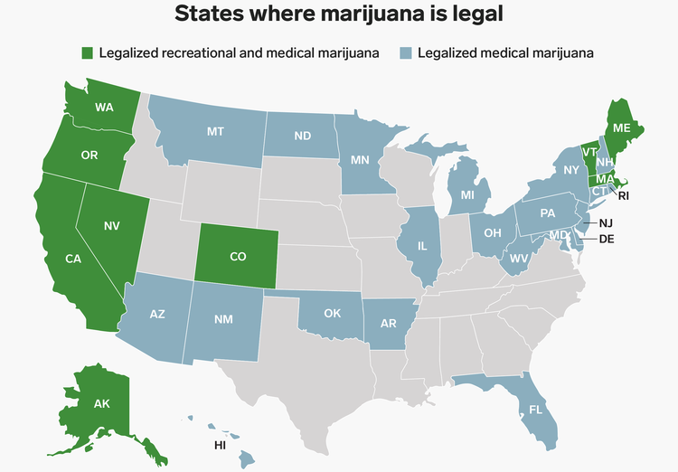 what states is weed legal
