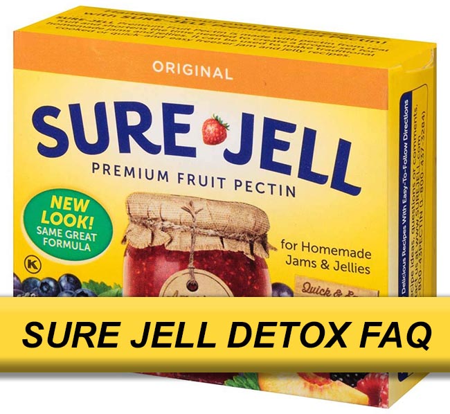 SURE JELL CERTO DETOX METHOD