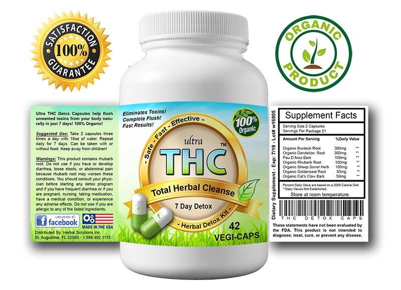 ultra thc detox pills