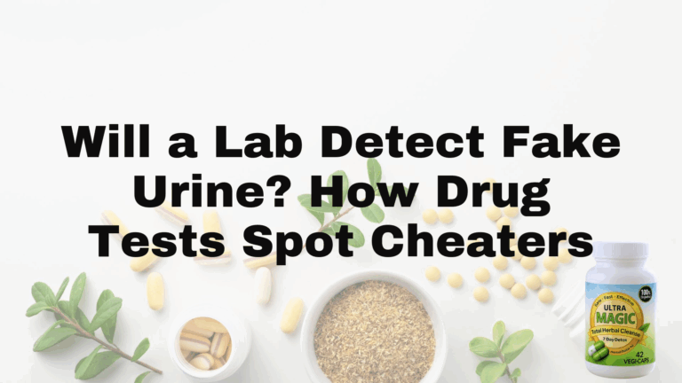 Will a Lab Detect Fake Urine? How Drug Tests Spot Cheaters