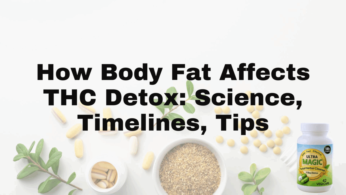 How Body Fat Affects THC Detox: Science, Timelines, Tips