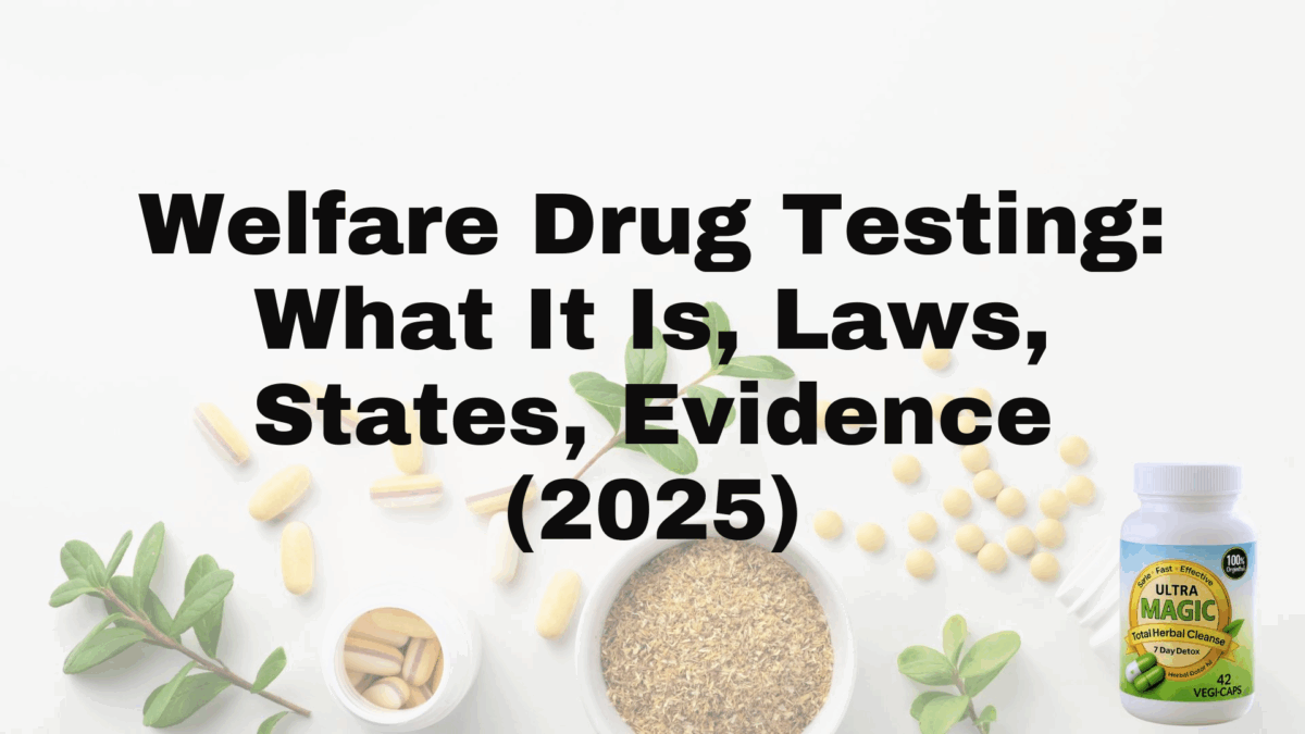 Welfare Drug Testing: What It Is, Laws, States, Evidence (2025)
