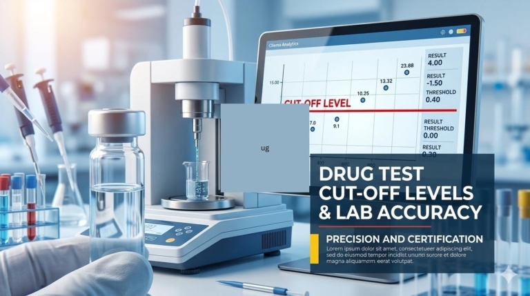 drug test cut off levels
