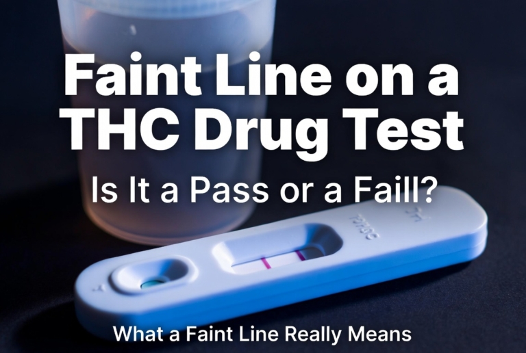 faint line drug test
