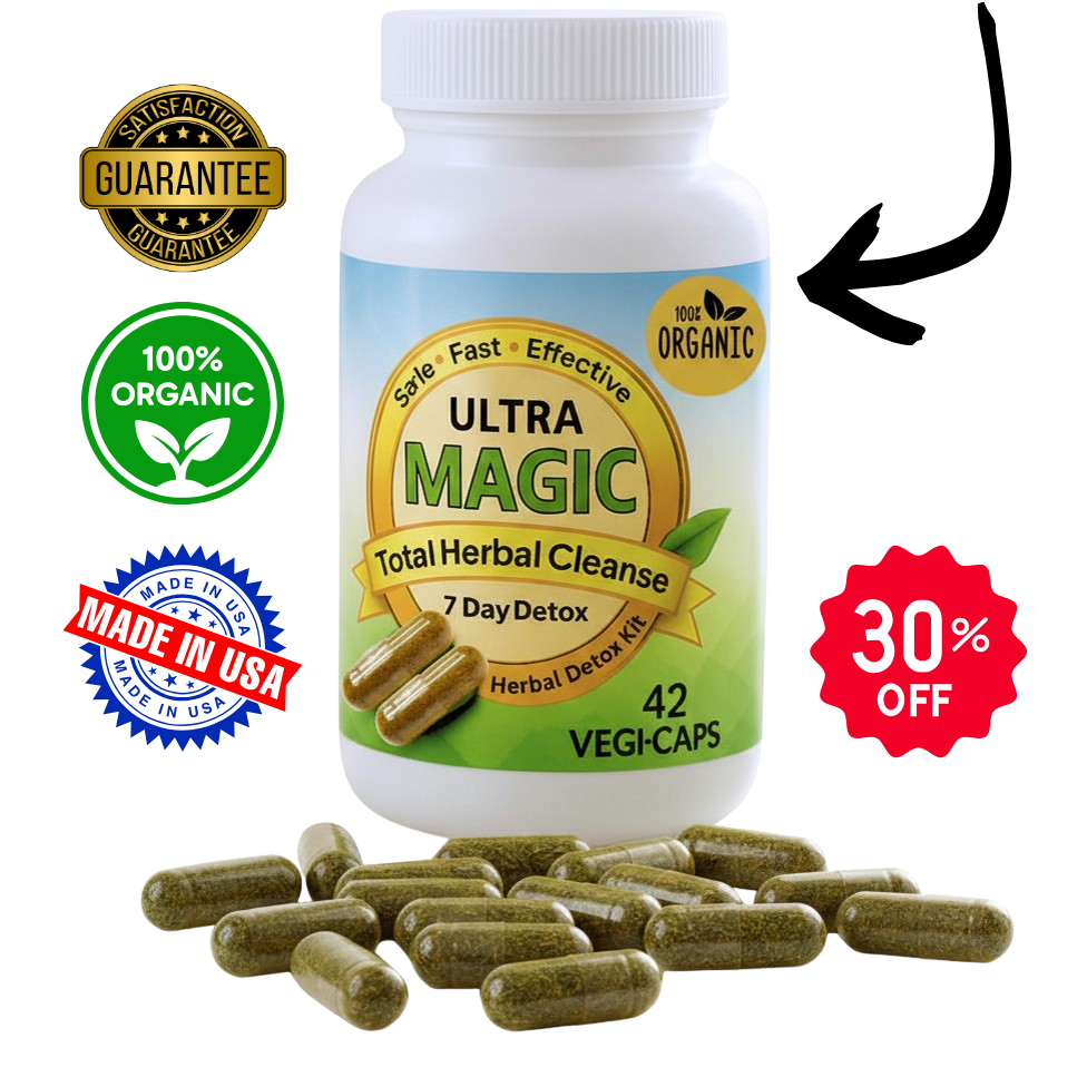 Ultra Magic Detox 7-Day Total Herbal Cleanse Bottle