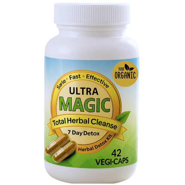 Ultra Magic Detox 7-Day Total Herbal Cleanse Bottle